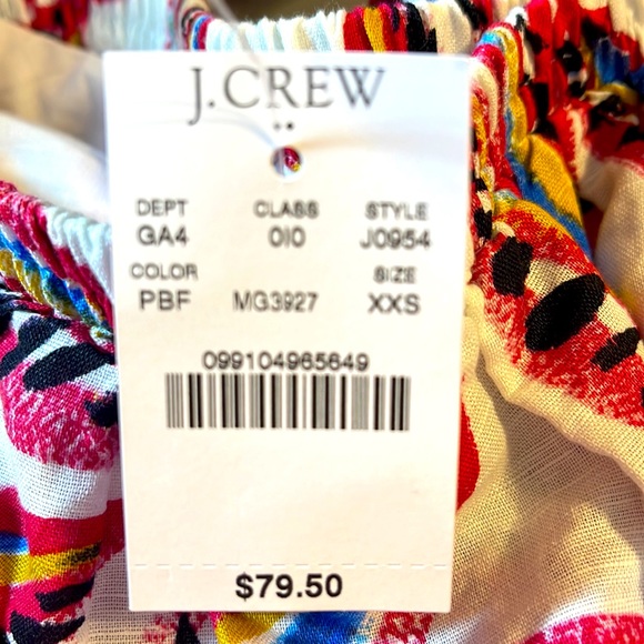 J CREW - NWT One Shoulder Dress. Size XXS. Runs big so more like a S. - Picture 2 of 9